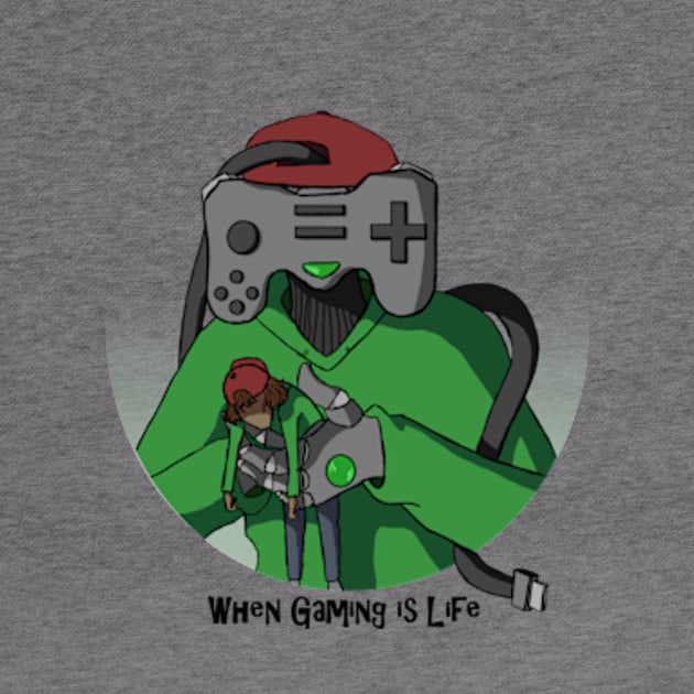 When Gaming is Life by KnBDesigns